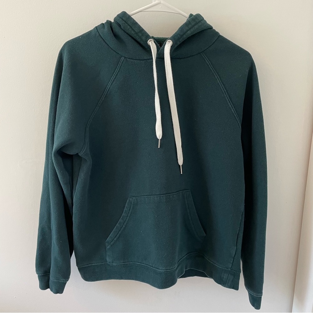 Forever 21 Forest Green Pullover Hoodie